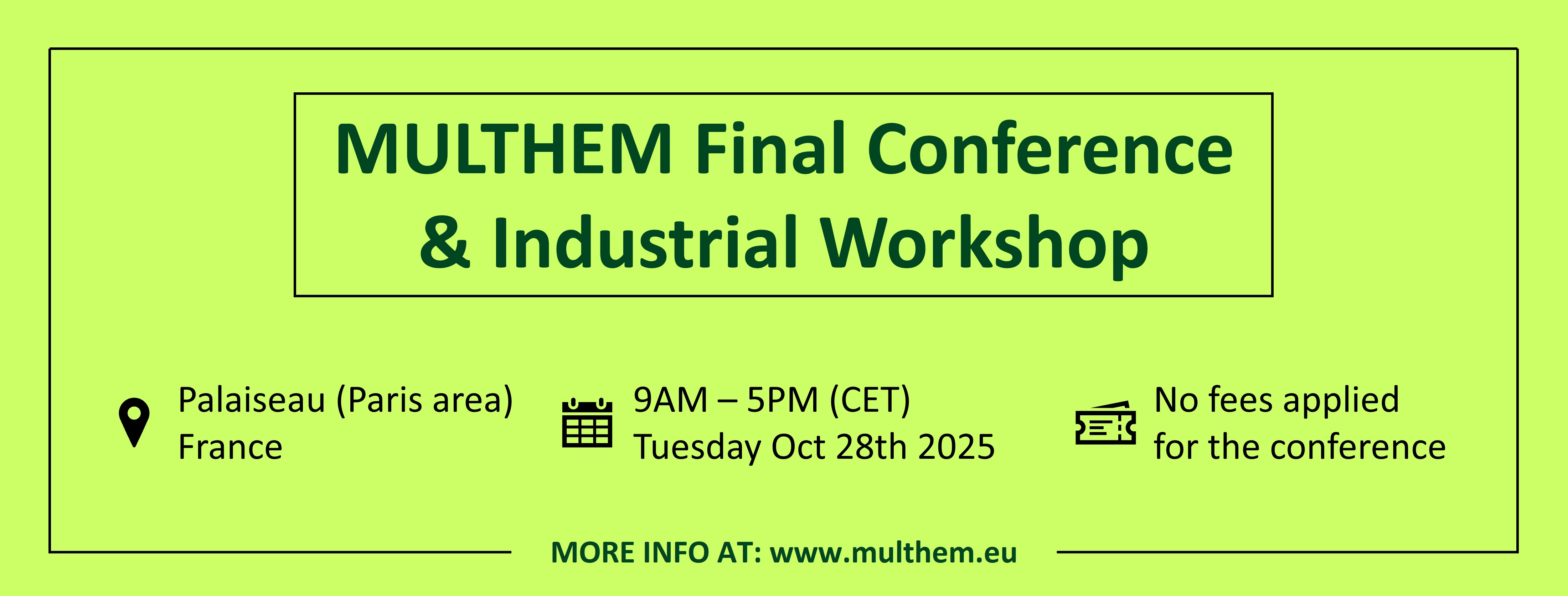 MULTHEM Hackathon Poster
